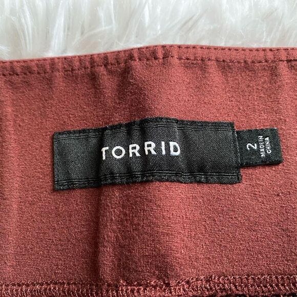 Torrid Pull On Pants Belly Band Womens Size 2X - Picture 6 of 7